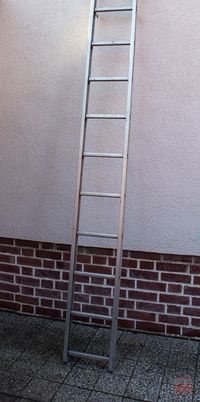 Leiter richtig aufstellen